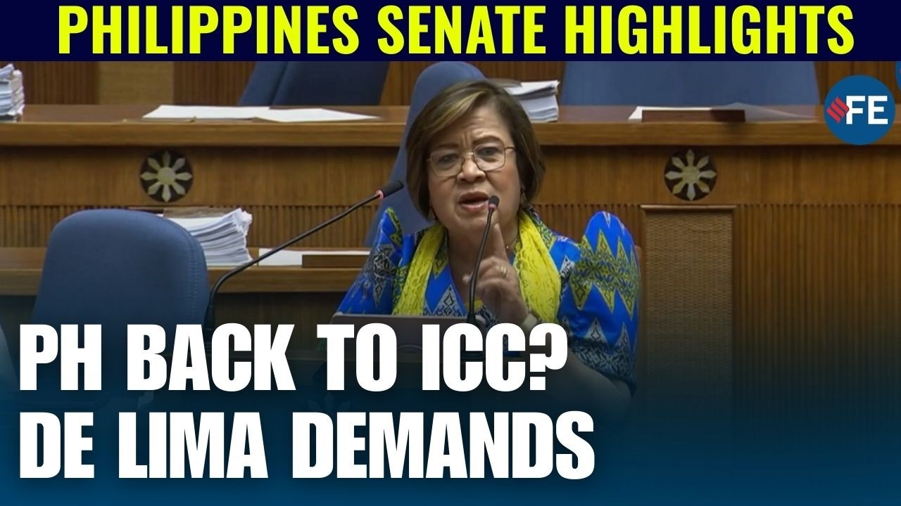 De Lima Pushes ICC Return, Ignites Fierce National Debate |  Philippines Senate Highlights