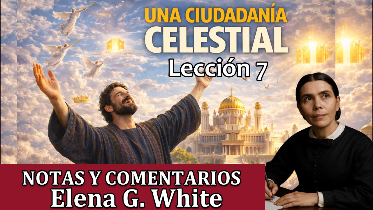 Lección 7 - UNA CIUDADANÍA CELESTIAL - Notas y comentarios Elena G White | Escuela sabática