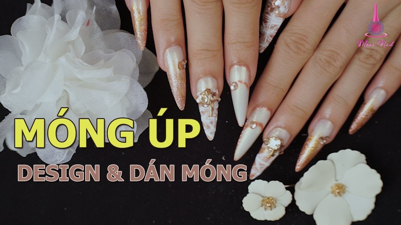 Design móng úp cực nhanh và cách dán sao cho bền đúng cách | nailbox Nga Mona Nail