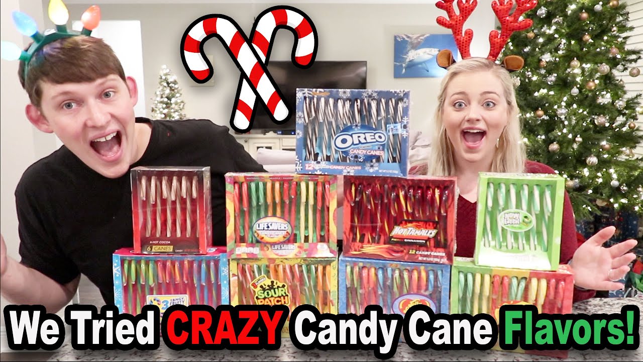 SML Tried CRAZY Candy Cane Flavors!!!