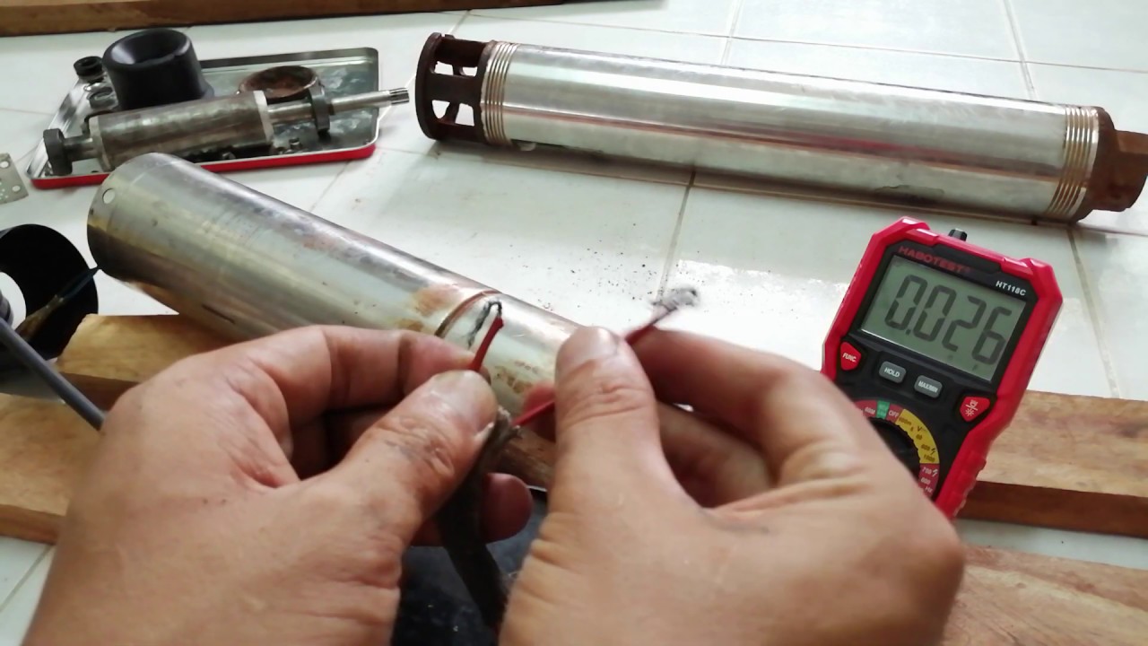 เปลี่ยนลูกปืนปั๊มซับเมอร์ส มิตซูแม็กซ์ 1.5 HP