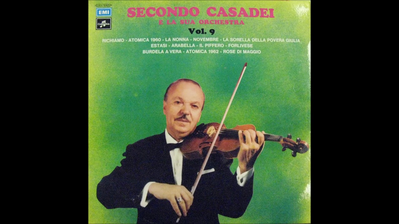 ESTASI gran valzer- SECONDO CASADEI E LA SUA ORCHESTRA