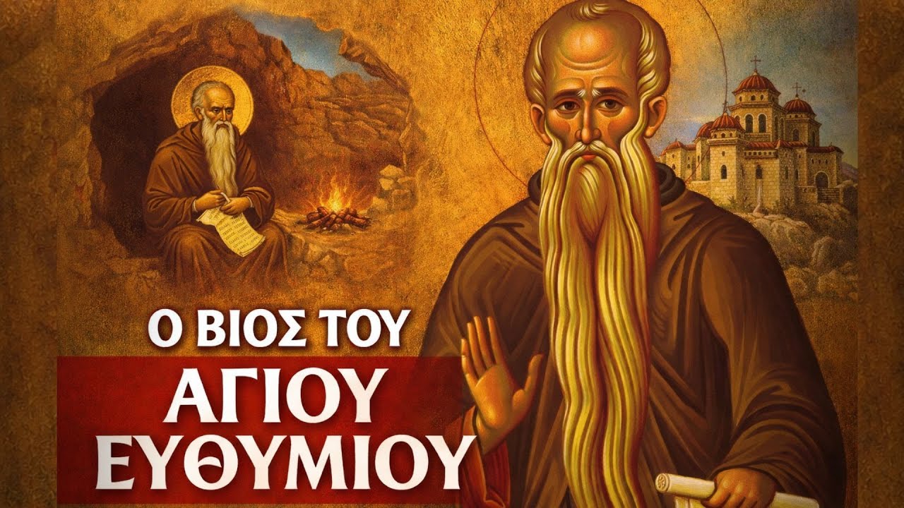 ΑΓΙΟΣ ΕΥΘΥΜΙΟΣ Ο ΜΕΓΑΣ | Ο ΠΡΟΣΤΑΤΗΣ ΤΩΝ ΑΤΕΚΝΩΝ ΖΕΥΓΑΡΙΩΝ