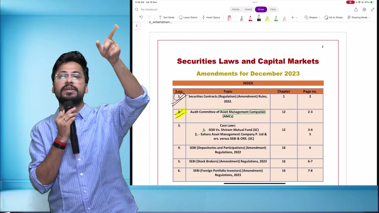 Amendments for SLCM (old syllabus) || for December 2023 and onwards