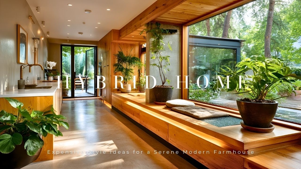 The Hybrid Home: 19 Expensive Style Ideas for a Serene Modern Farmhouse