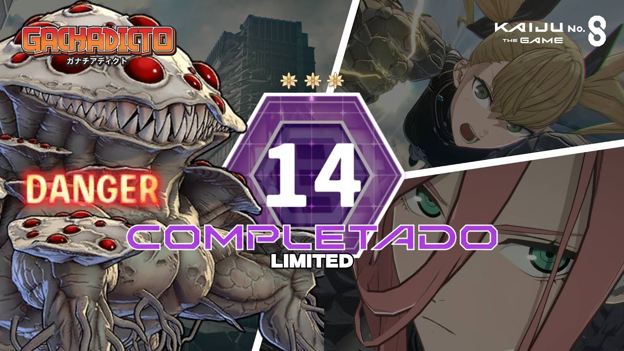 [LIMITED] ¡Desafío 14 de Fierce Battle completado con 3 estrellas! 🔥| Kaiju Nº8 The Game