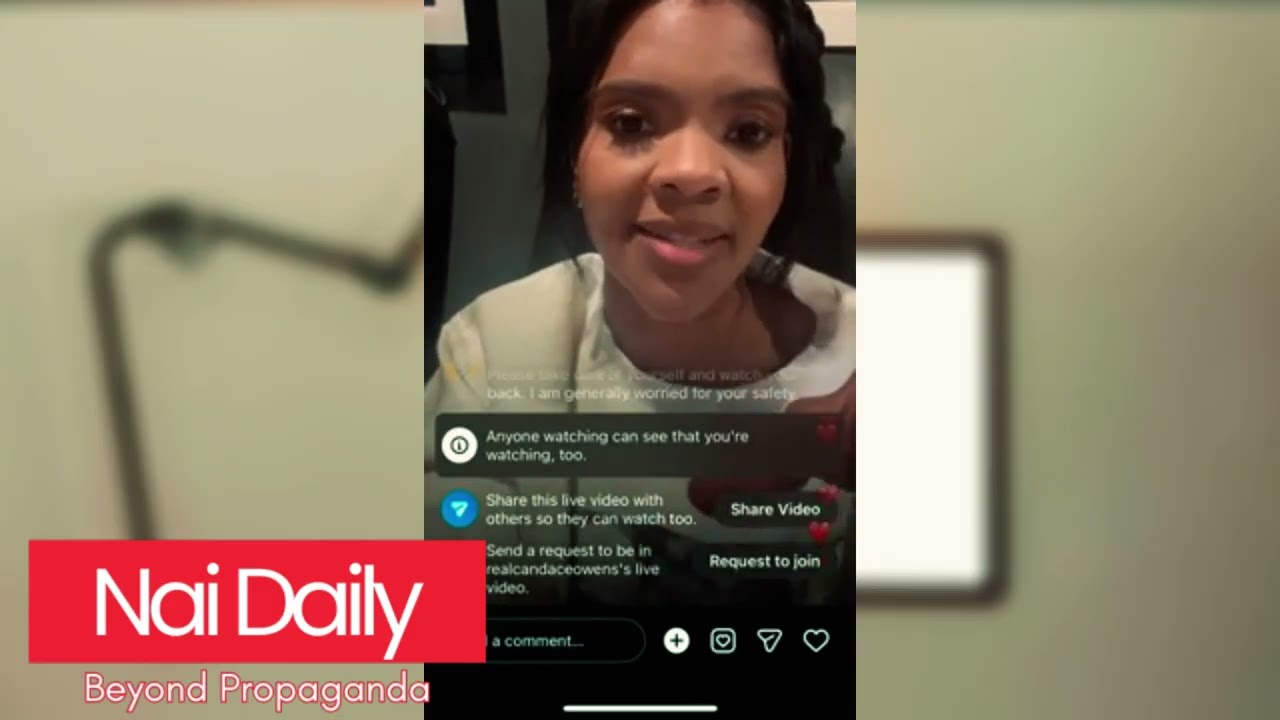 Эксклюзивная сессия вопросов и ответов в Instagram с Кэндис Оуэнс.