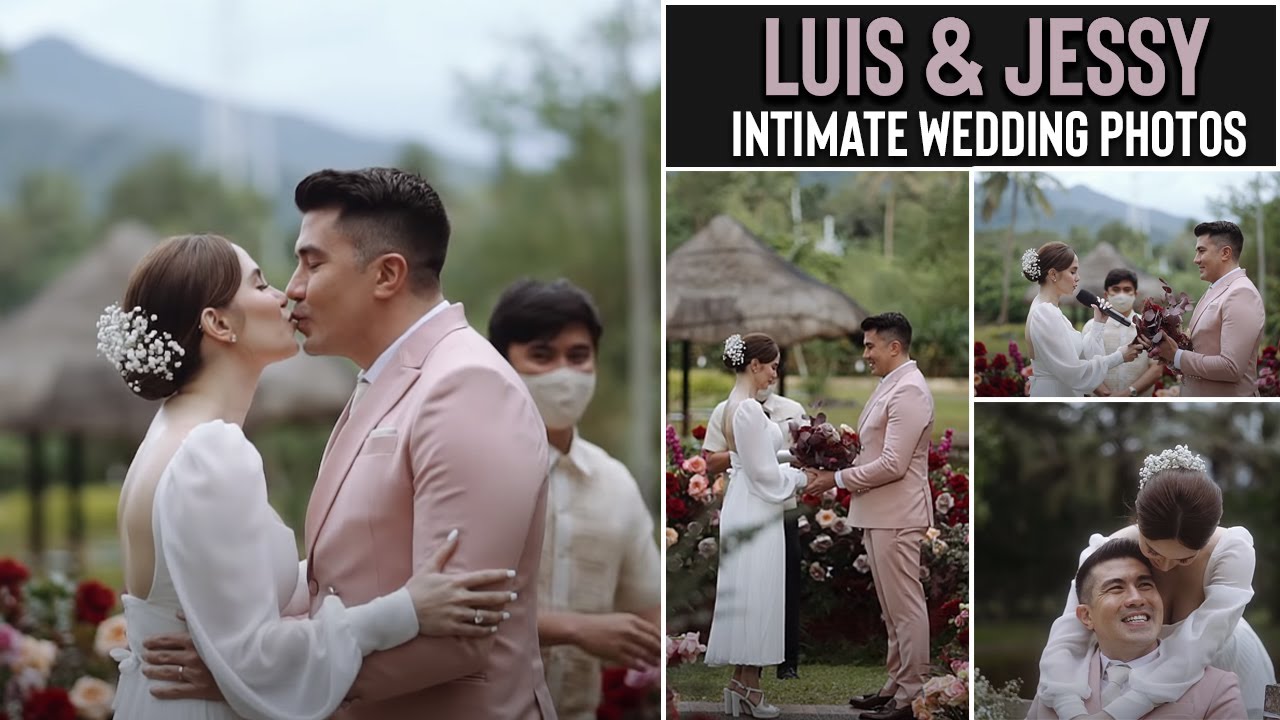 Luis Manzano & Jessy Mendiola Same-day Edit Photos Intimate Wedding (Official)