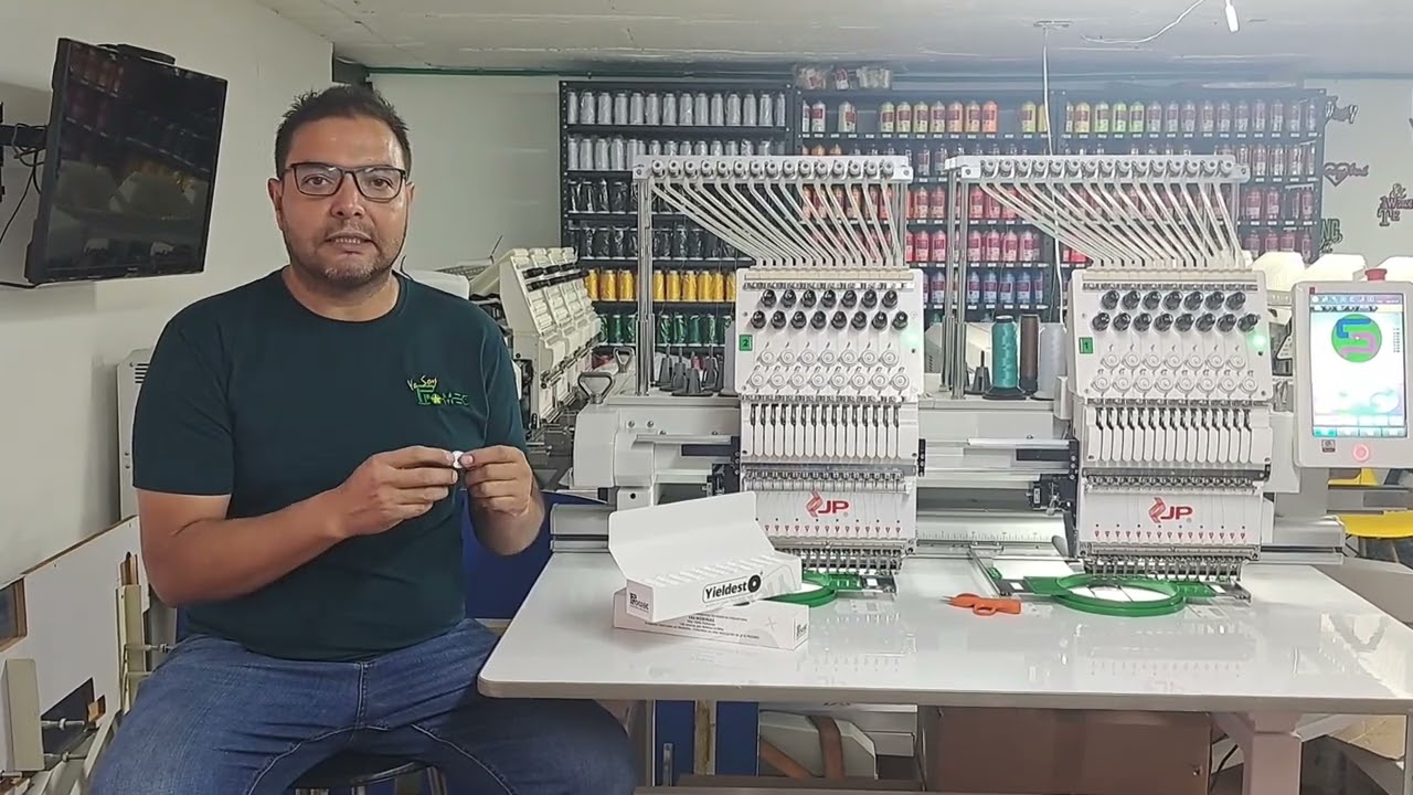 Tiempos muertos adiós: Los prebobinados revolucionan la industria del bordado