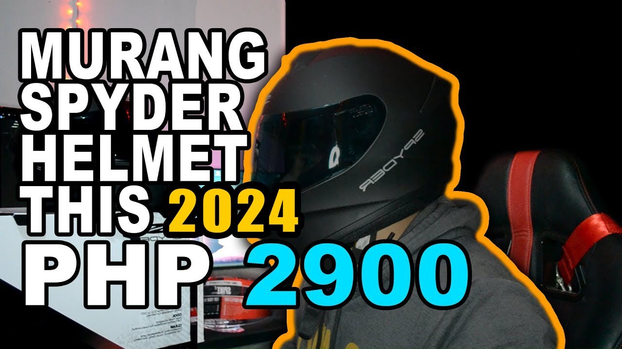 Quality Full Face Spyder Helmet Under P3,000