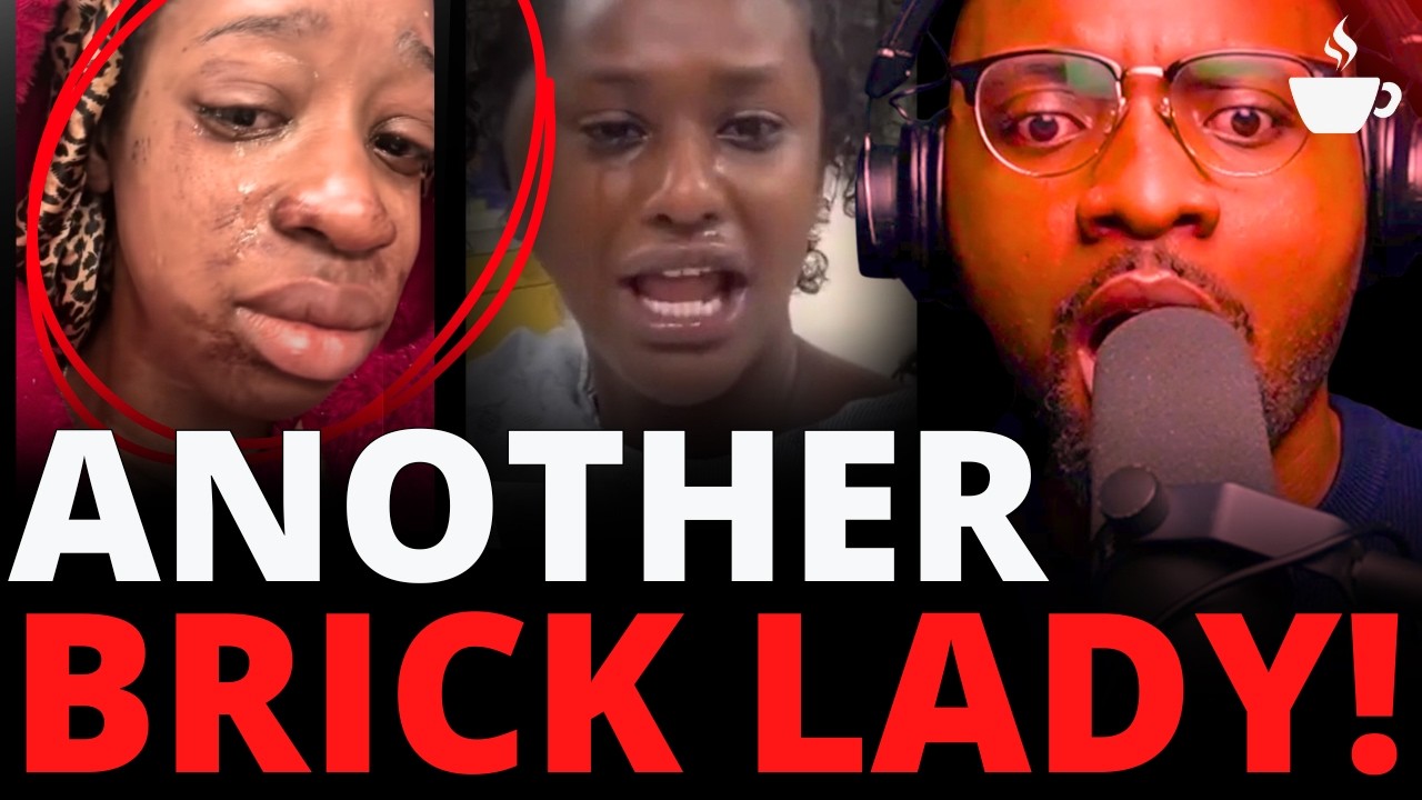 Another Brick Lady Exposed for Lying About Being Attacked by MAGA.. | The Coffee Pod