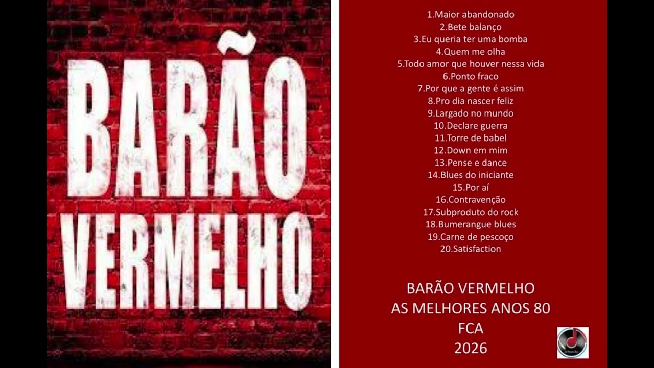 BARÃO VERMELHO AS MELHORES ANOS 80