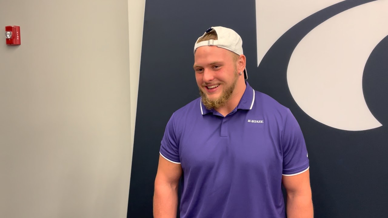Jax Dineen Excited To Play First True Road Game Of Season | 2021 Kansas State Football