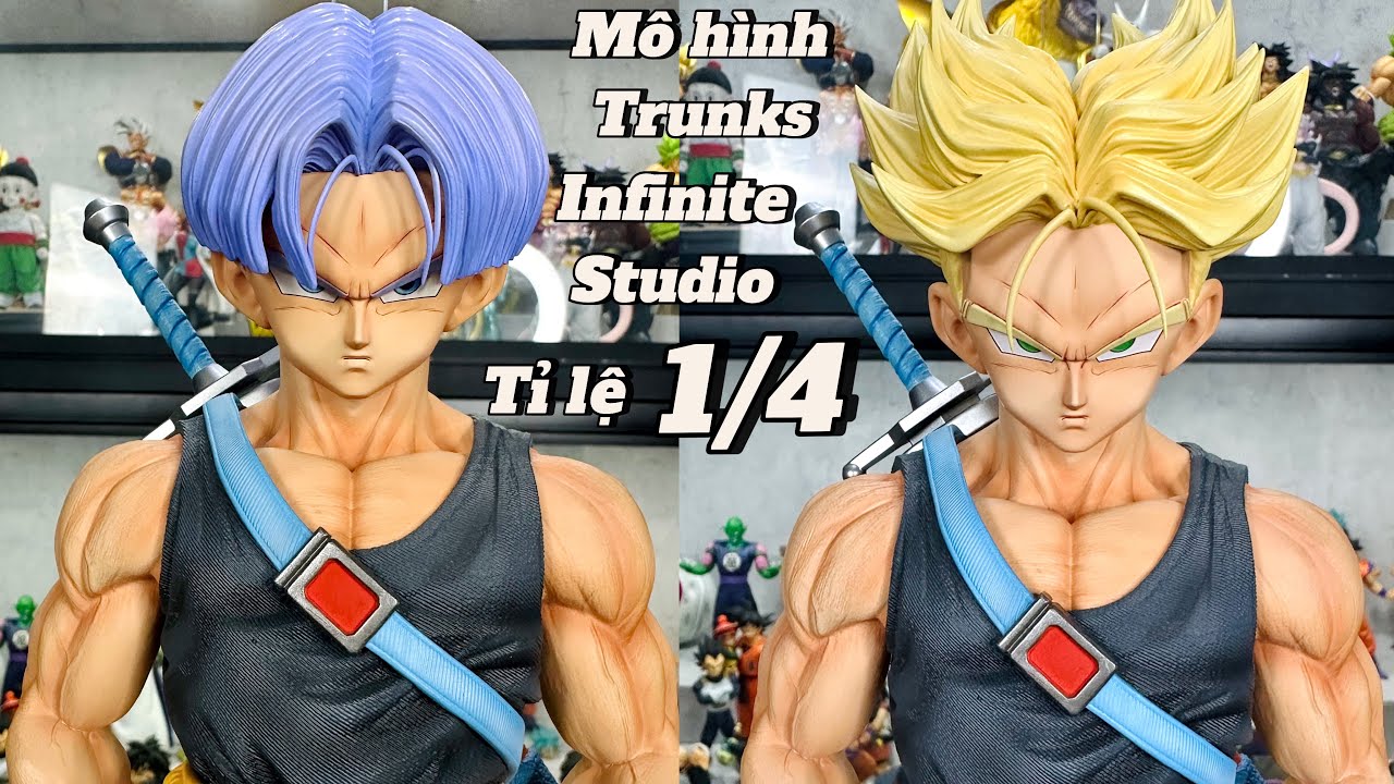 Unbox trunks infinite studio tỉ lệ 1/4 | Mô hình dragon ball #1k ​⁠@MundoDragonBallOficial77
