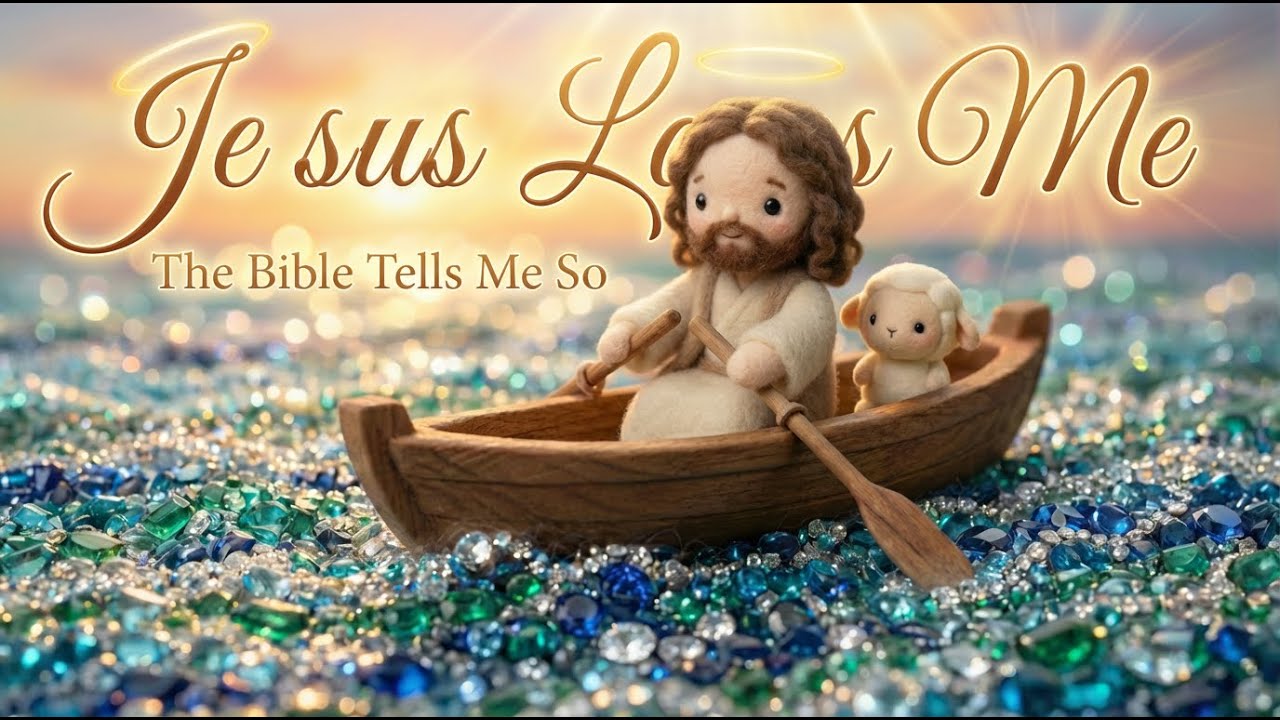 🌟 **Jesus Loves Me — Worship Lyric Video (Eng-Korean)**  | Wool & Grace