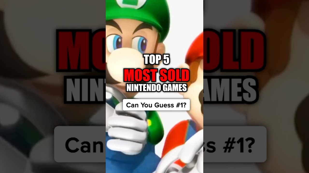 Top 5 Best-Selling Nintendo Games of All Time