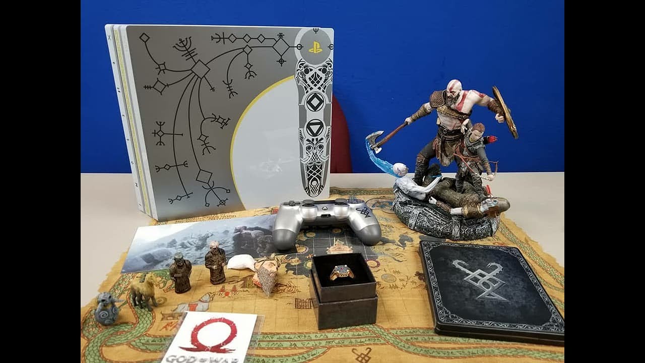 God of War Stone Mason Collector's Edition Unboxing