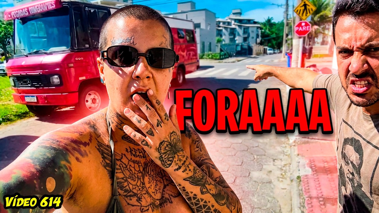 EXPULSOS DE MOTORHOME AT&Eacute; PELOS MORADORES DE FLORIAN&Oacute;POLIS - SC | PEGADAS 614