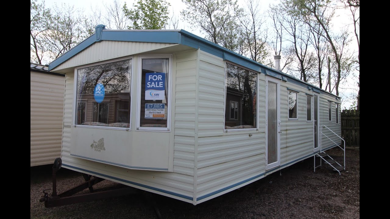 40924 Atlas Florida 35x12 3 bed 2004 Walkthrough Preowned Static Caravan For Sale Offsite