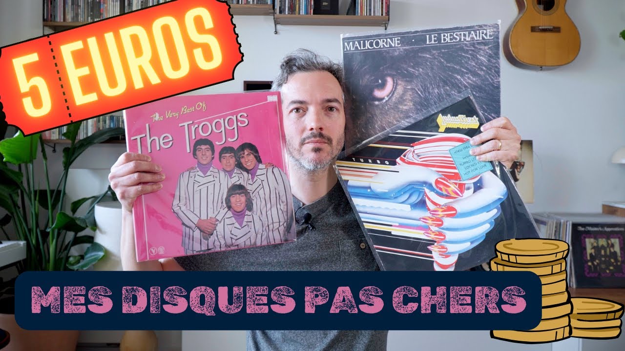 VINYLES À 5 EUROS : FOLK, ROCK'N'ROLL, EIGHTIES, AUSSIE ROCK