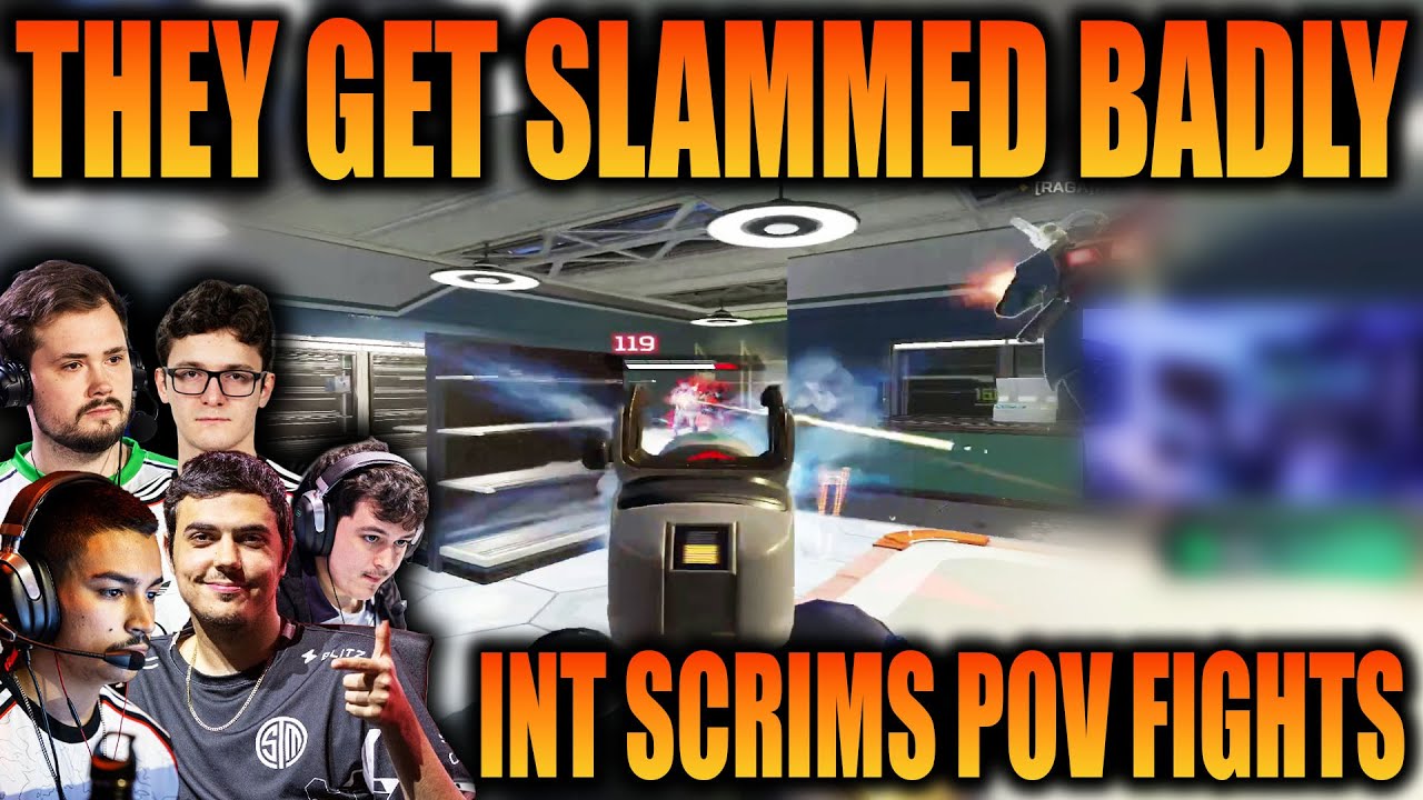 100T gets Slammed by ImperialHal in INT scrims! Alliance is getting griefed by GEN.G