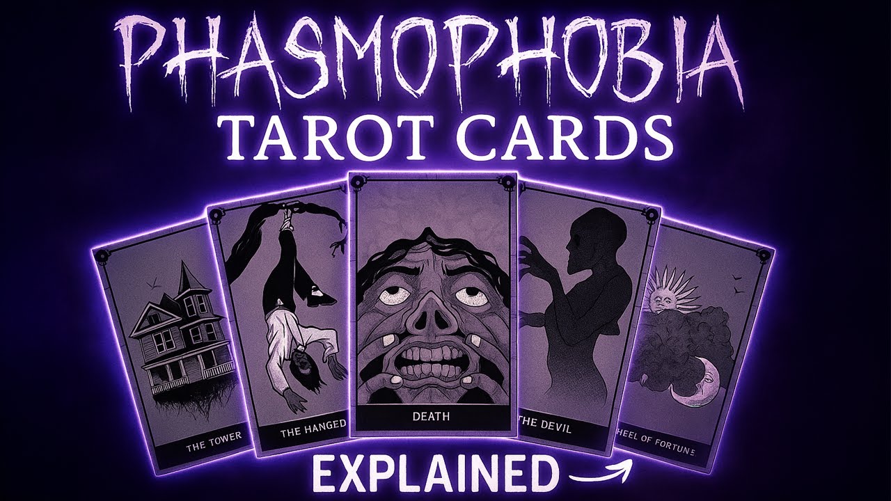 Phasmophobia TAROT CARDS Explained &ndash; Every Effect & Secret!
