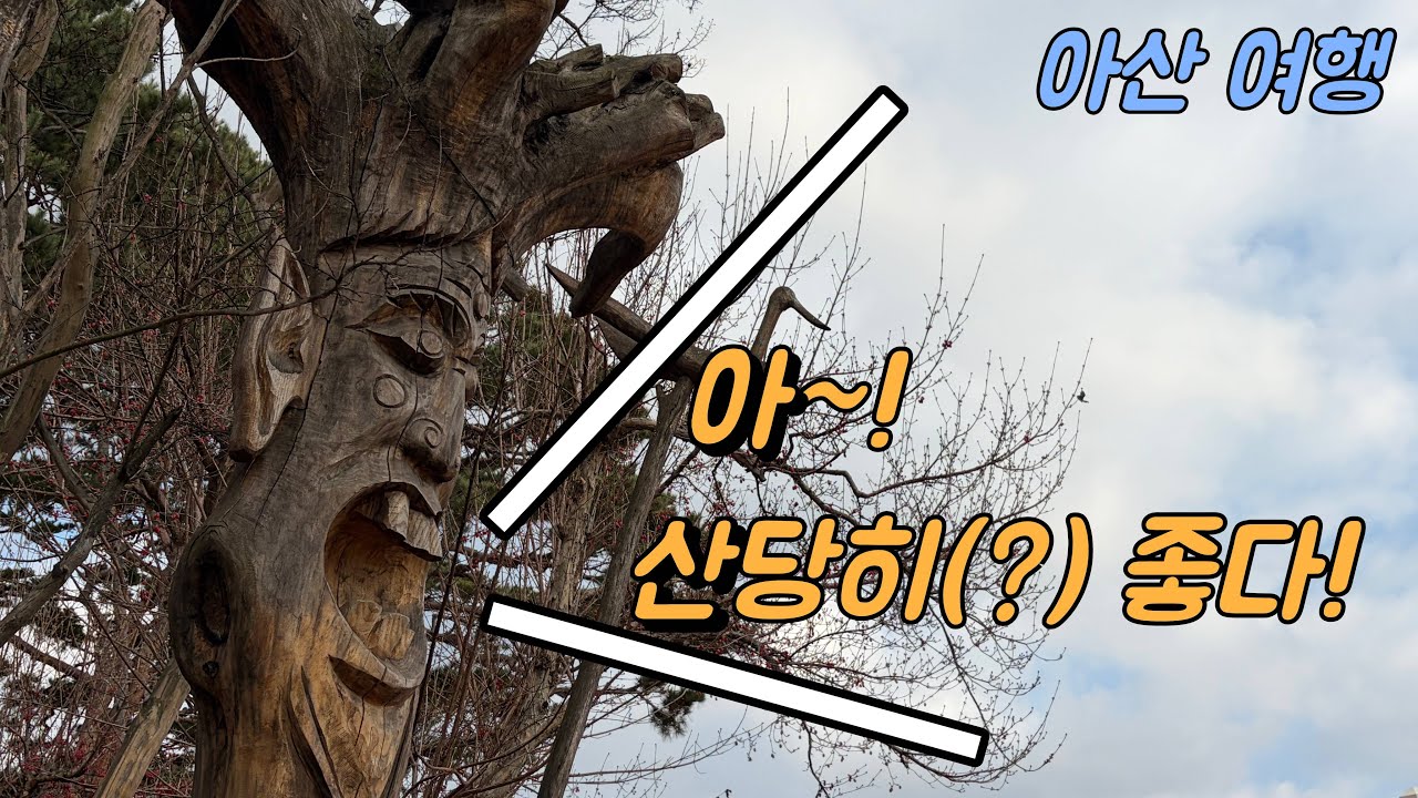 아아!! 산당히(?) 좋은 아산 다녀왔습니다! | 2025.12.14 일요일
