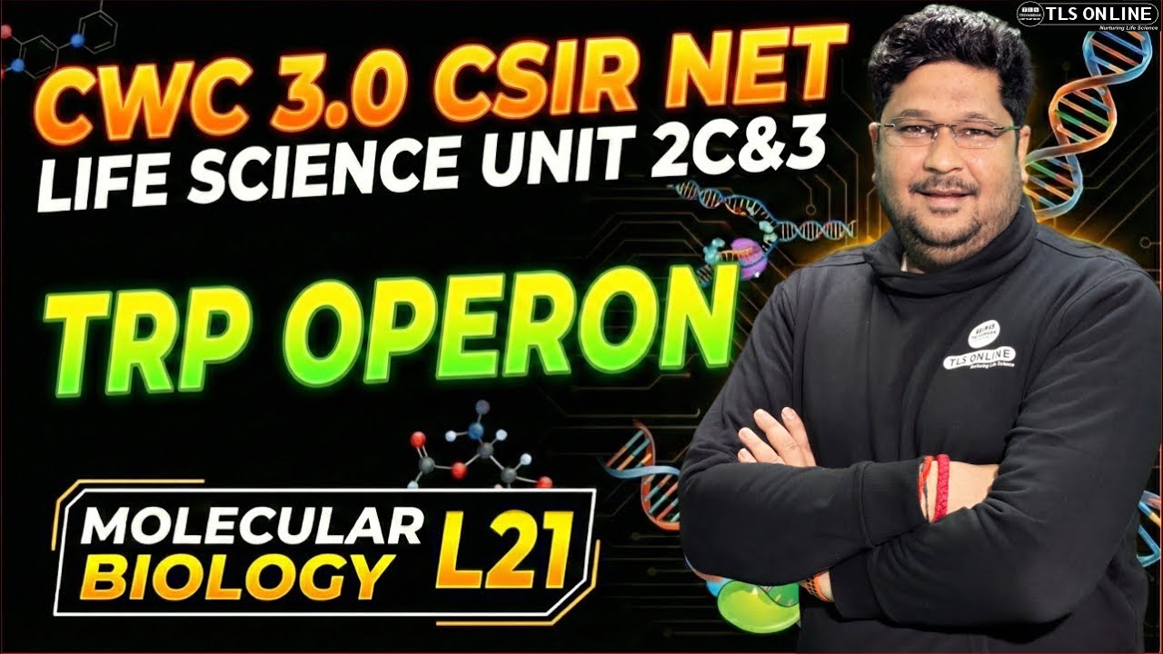 𝐓𝐑𝐏 𝐎𝐩𝐞𝐫𝐨𝐧 𝐌𝐞𝐜𝐡𝐚𝐧𝐢𝐬𝐦 & 𝐑𝐞𝐠𝐮𝐥𝐚𝐭𝐢𝐨𝐧 - 𝐂𝐒𝐈𝐑 𝐍𝐄𝐓 𝐋𝐢𝐟𝐞 𝐒𝐜𝐢𝐞𝐧𝐜𝐞 𝐔𝐧𝐢𝐭 𝟐𝐂 & 𝟑 | 𝐌𝐨𝐥𝐞𝐜𝐮𝐥𝐚𝐫 𝐁𝐢𝐨𝐥𝐨𝐠𝐲 𝐋𝐞𝐜𝐭𝐮𝐫𝐞 𝟐𝟏