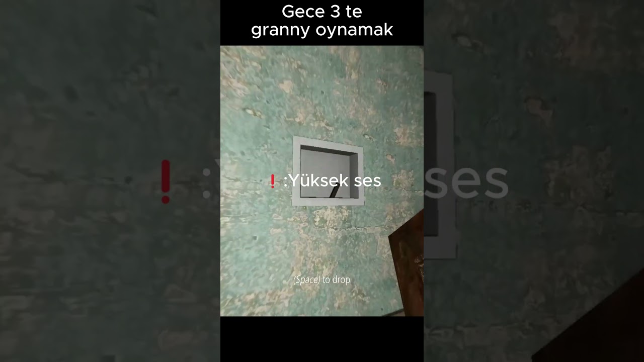 Gece 3 te granny oynamak  #keşfet #granny #trend #tutsunartık #aboneol