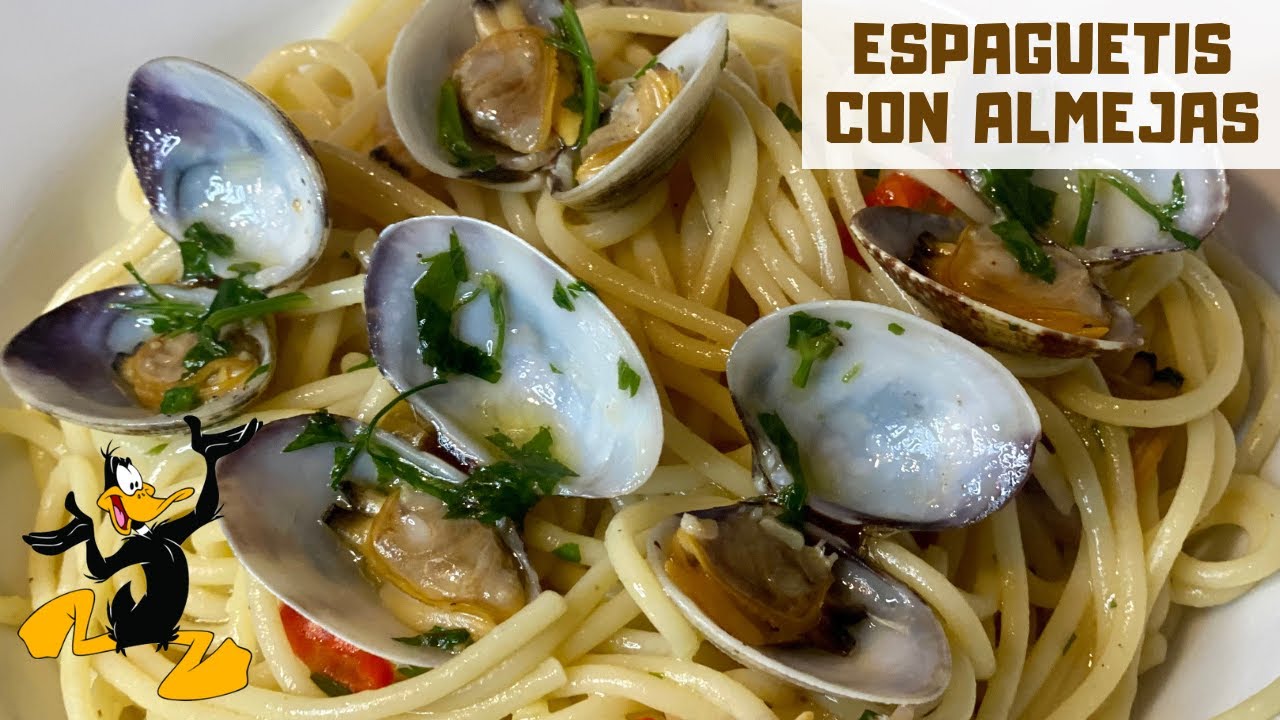 Espaguetis con Almejas o 