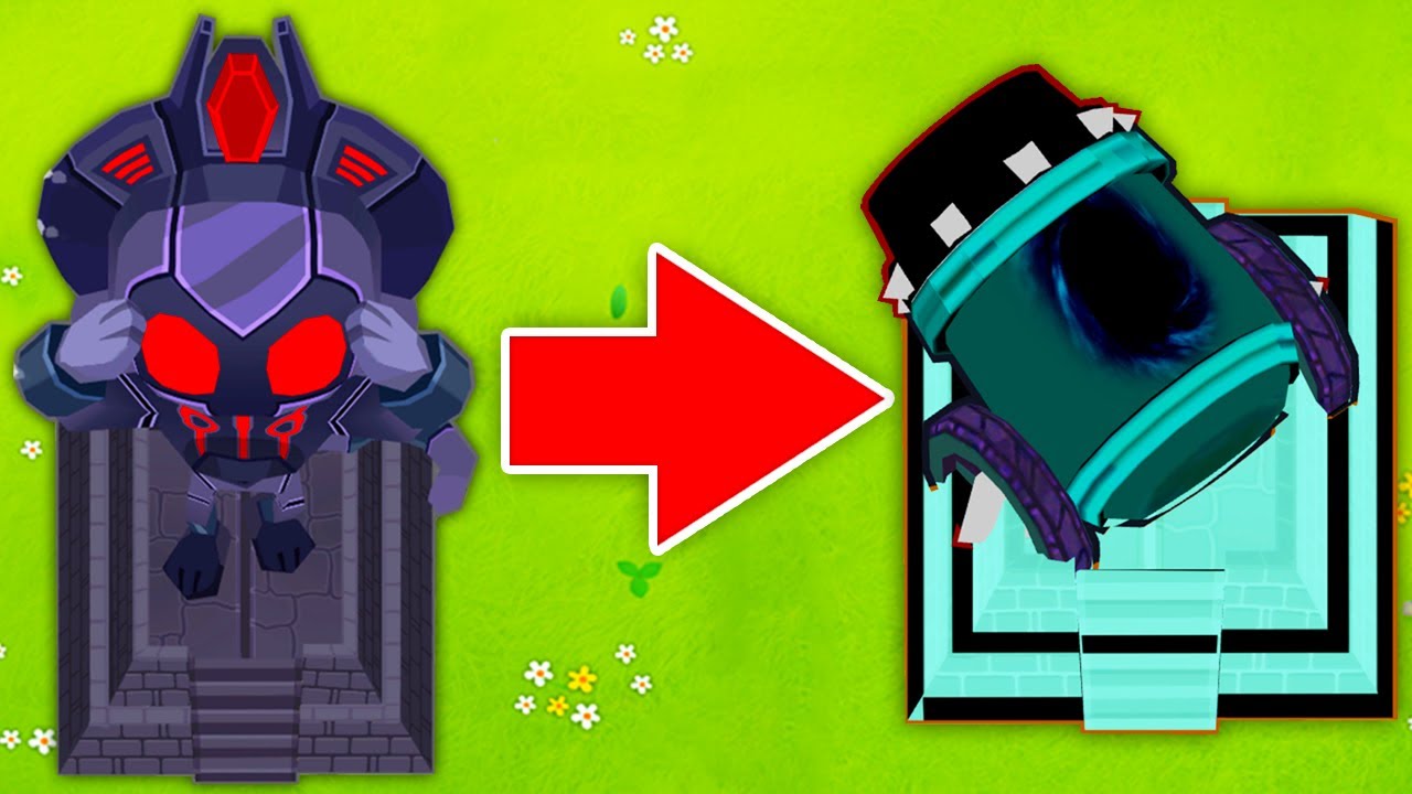 Бомбострел «ЧЁРНАЯ ДЫРА»?! (мод BTD 6)