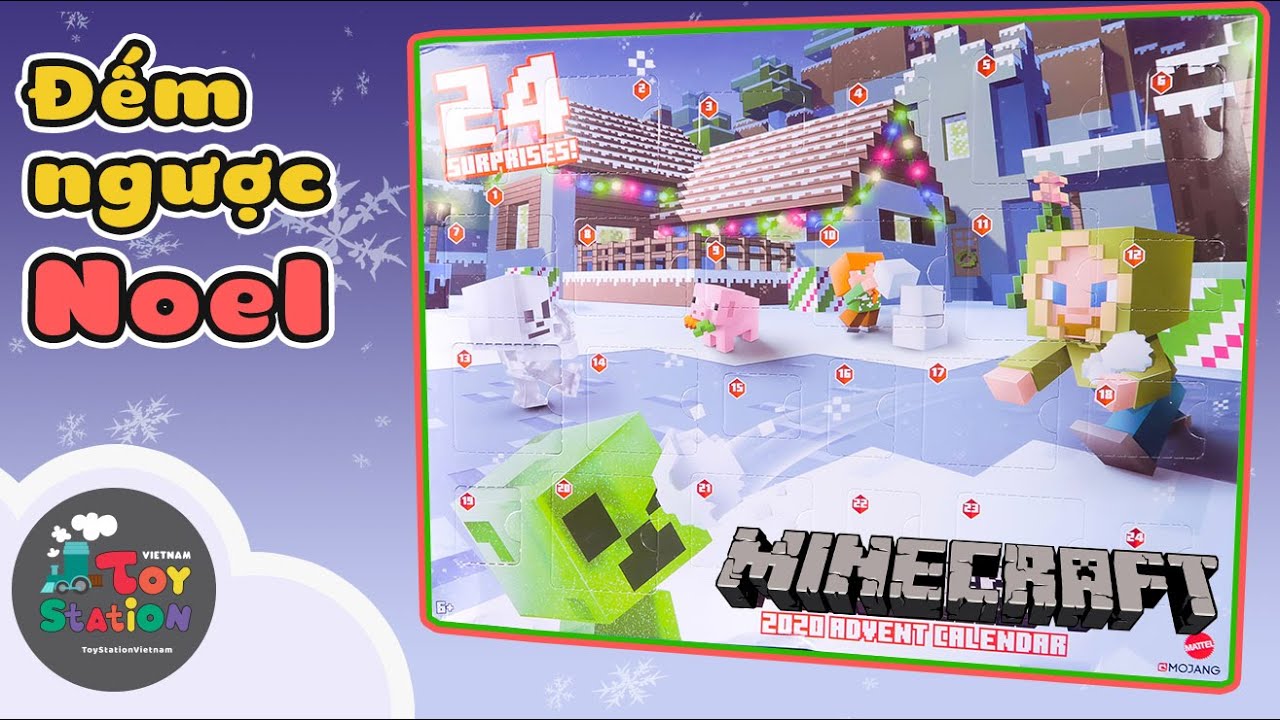 Noel về trên miền quê Minecraft với Advent Calendar ToyStation 544