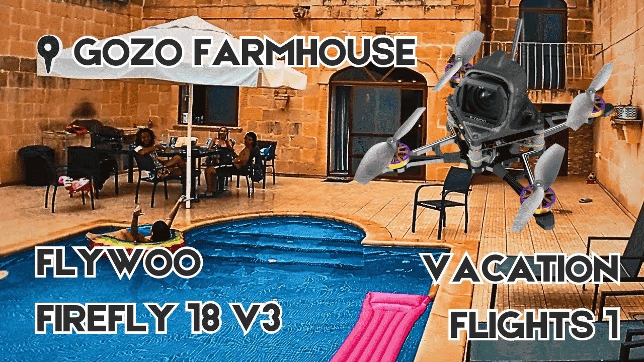 Flywoo Firefly 18 Goes on Vacation in Gozo Farmhouse