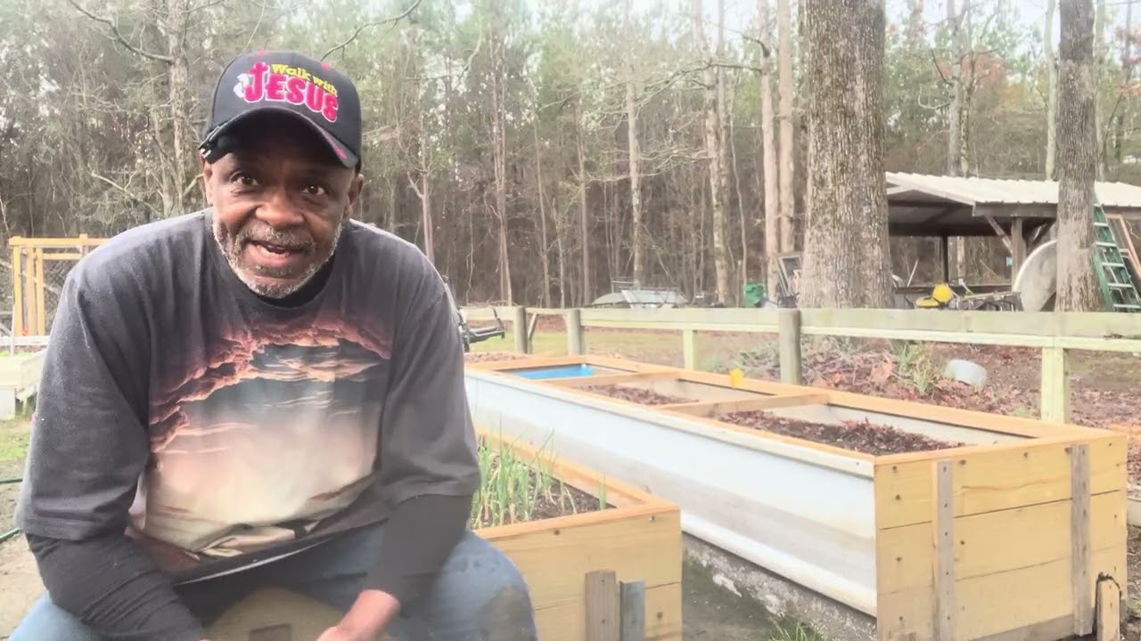 Early spring gardening tour ￼