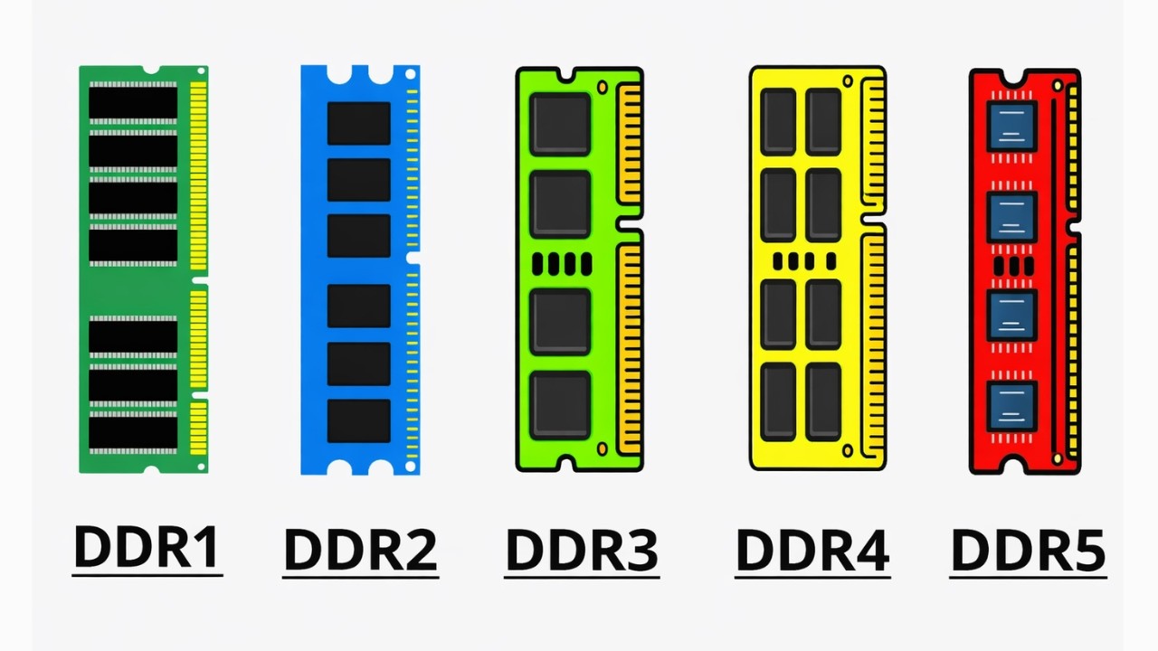 Every DDR RAM Explained In 8 Minutes