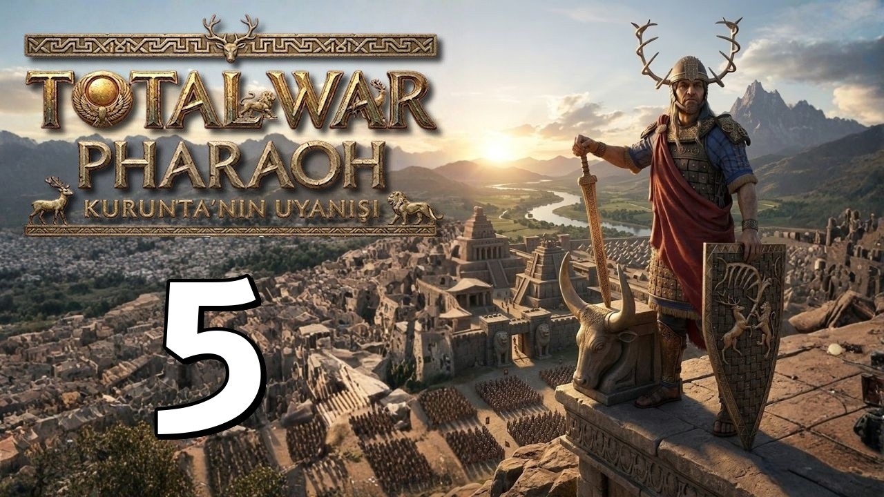 HUBİŞNA YIKILDI - Total War: PHARAOH Dynasties Kurunta