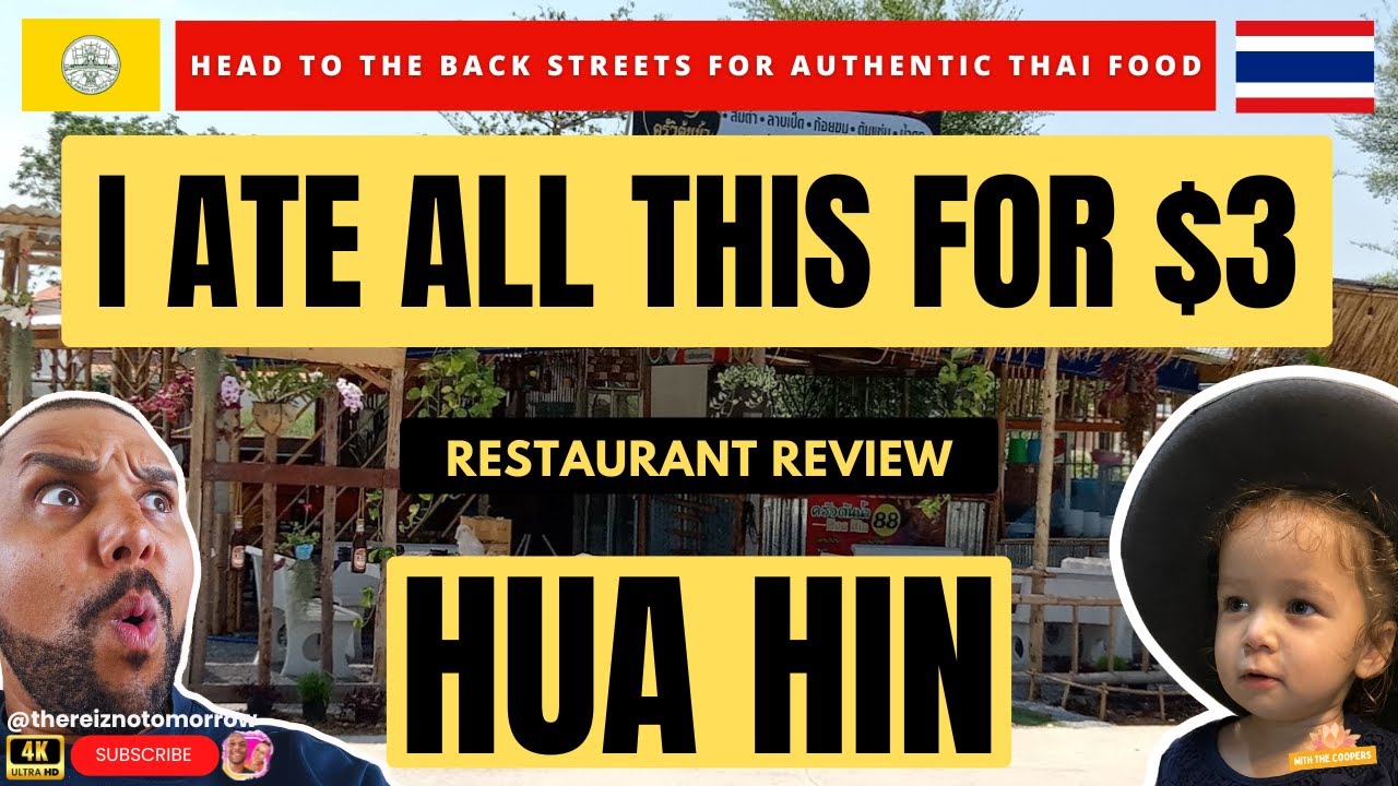 Hua Hin's BEST Kept Secret Food Vendors | All This Food For $3