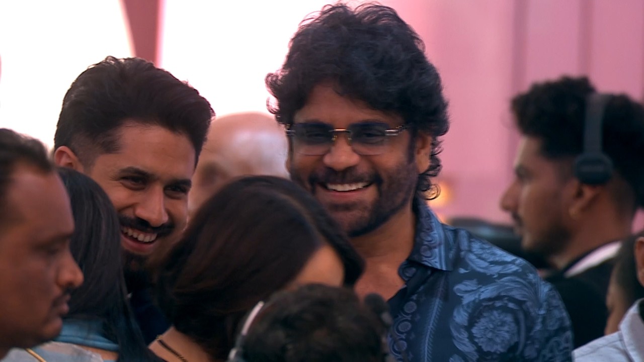 Nagarjuna Family Visuals at Allu Sirish and Nayanika Pre Wedding | Naga Chaitanya