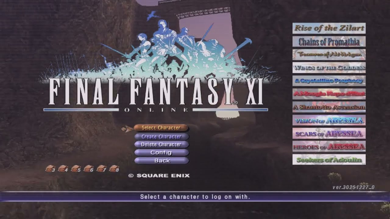 Final Fantasy XI - Valefor Server 2/1/26