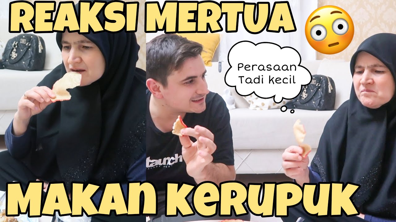 PERTAMA KALI MERTUA MAKAN KERUPUK DAN RENDANG