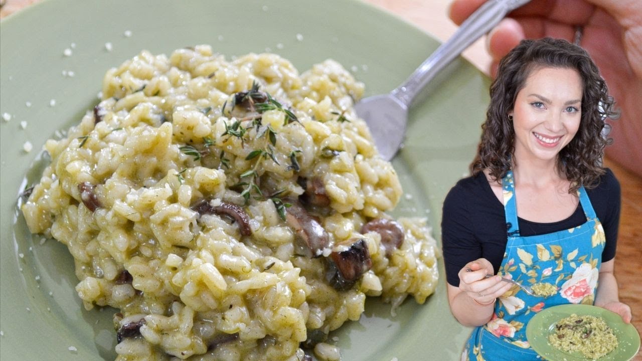Mushroom Risotto | Low Fodmap | Gluten Free | Dairy Free | Grit and Groceries