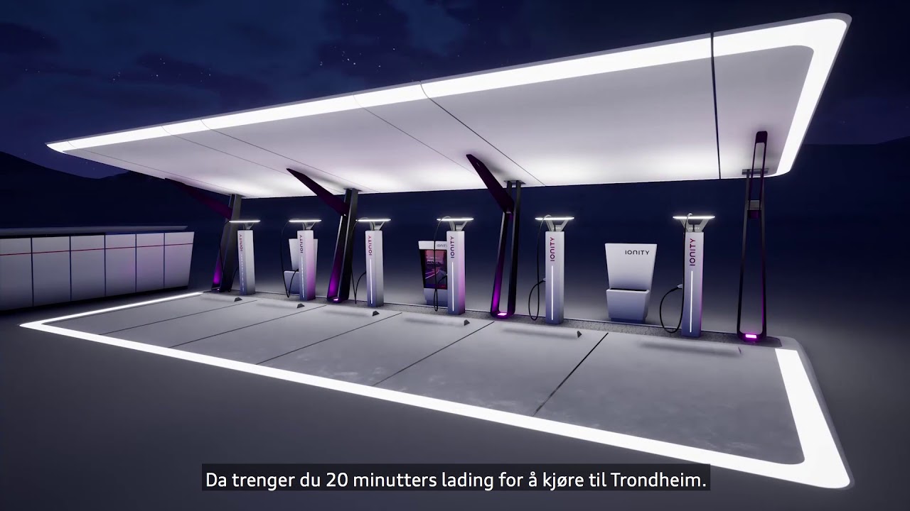 Audi Ionity - Nytt lynladenettverk for hurtiglading av elbil | Audi e-tron