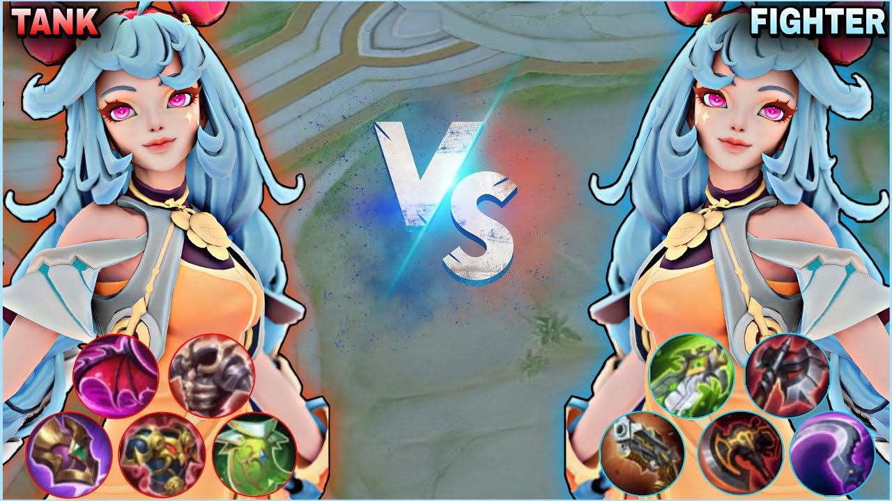 CICI TANK BUILD VS CICI FIGHTER BUILD ~ MLBB