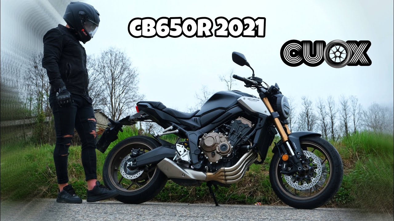 HONDA CB650R 2021 TEST nel misto stretto, curve e tornanti della Colma di Sormano