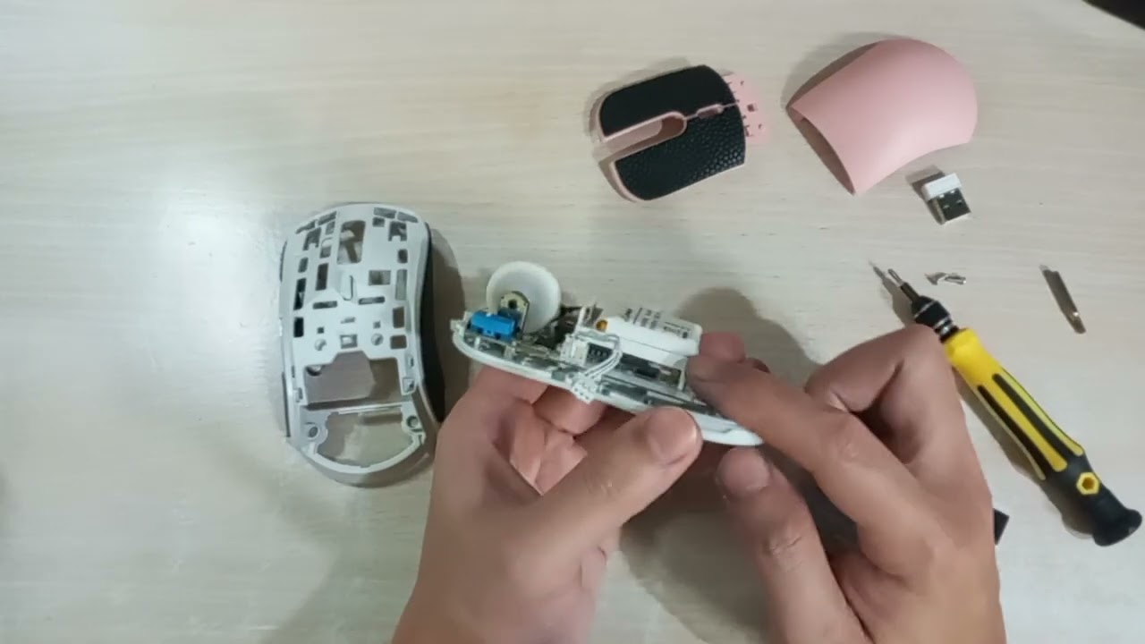 Rakk Talan Wireless Mouse - Assembly and Disassembly