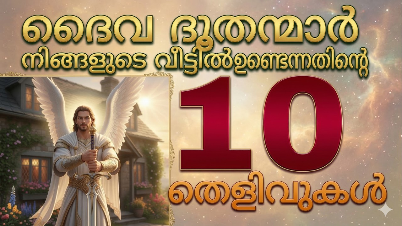 നിങ്ങളുടെ വീട്ടിൽ ദൈവദൂതന്മാർ ഉണ്ടോ? 10 രഹസ്യ അടയാളങ്ങൾ | Powerful Christian Message
