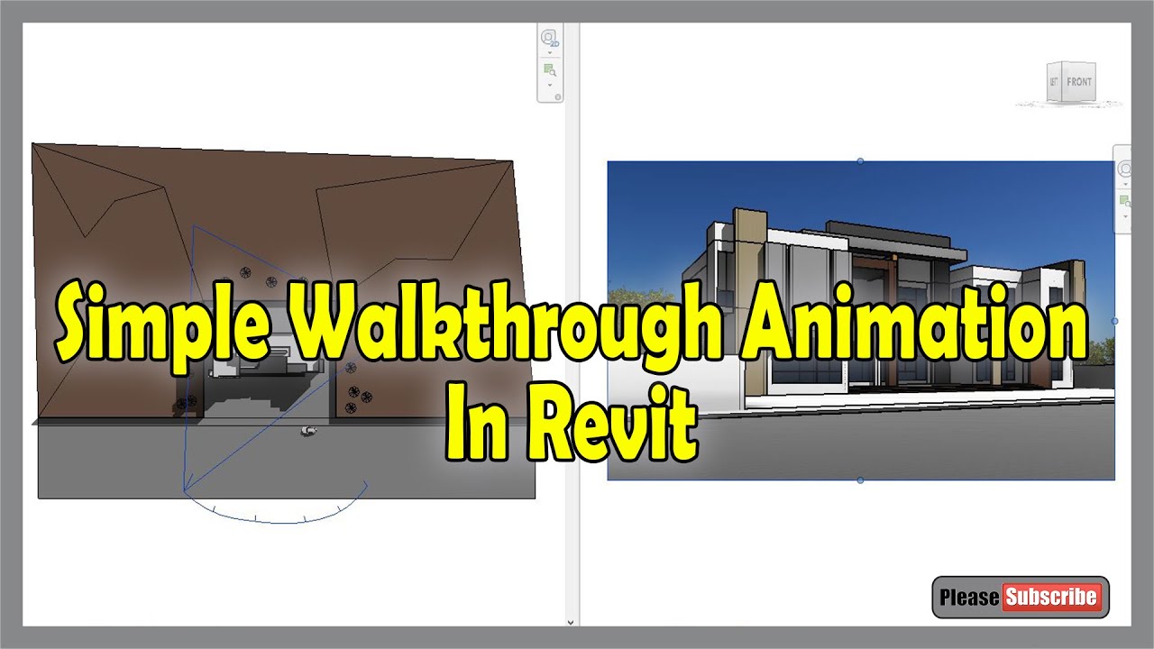 Simple Walkthrough Animation in Revit