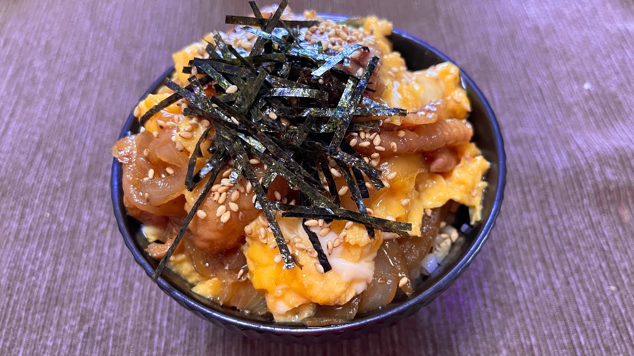 たまご照り焼きチキン丼