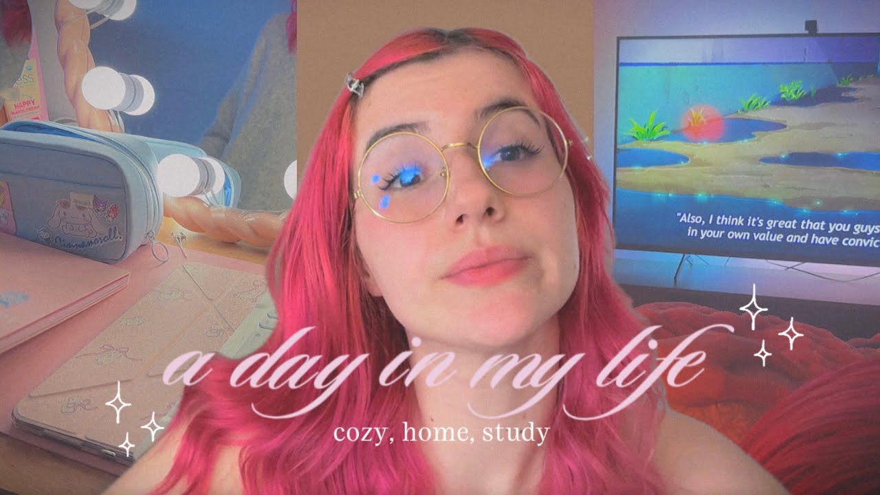 a day in my life 🌷 | slow mornings, studying at home & living with adenomyosis