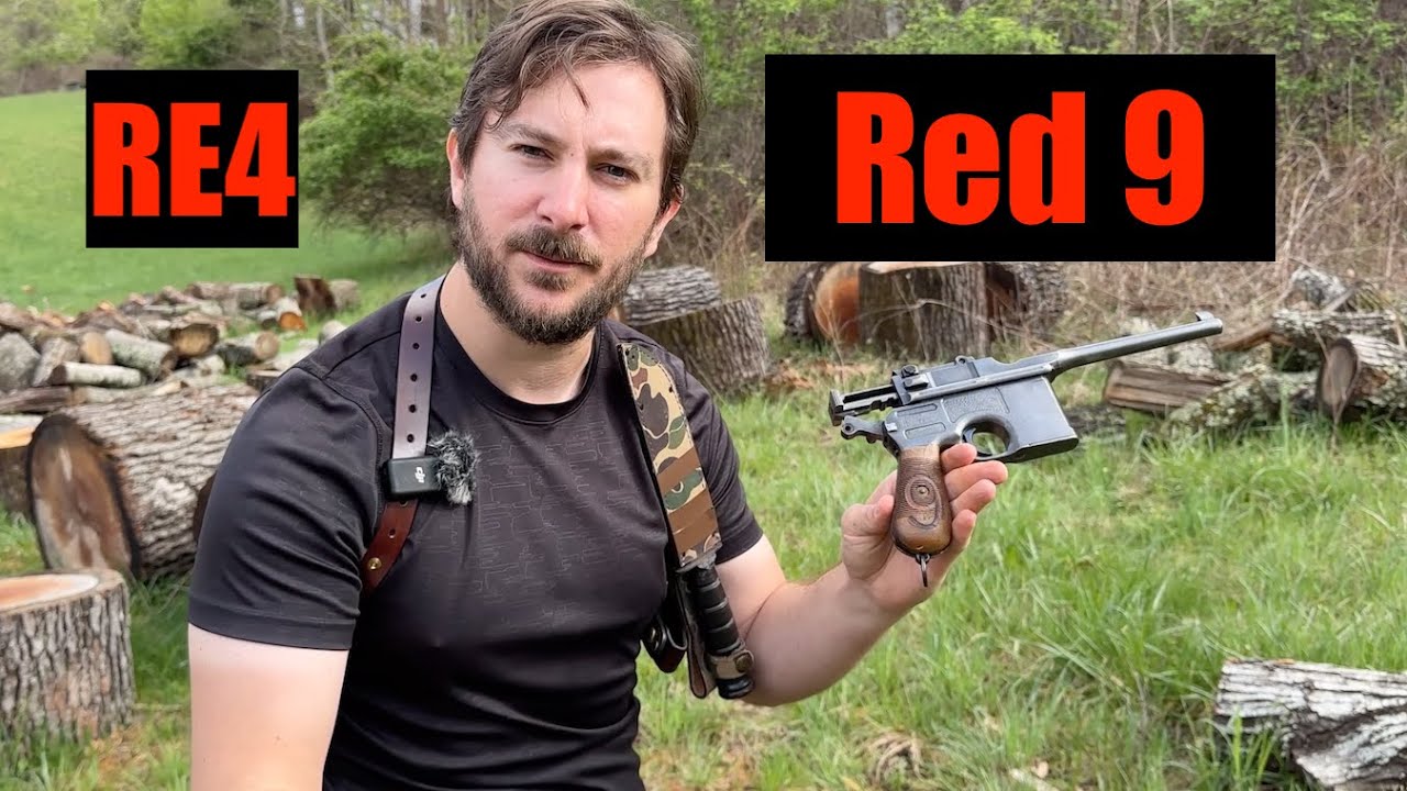 Leon's Red 9 in Real Life (Resident Evil 4)